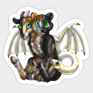 Chimera Cubs: Chimera Cat Sticker